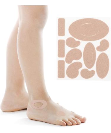Moleskin Flannel Adhesive Heel Pads - 110 Pieces for Blister Prevention and Comfort - Buy Online on GoSupps.com