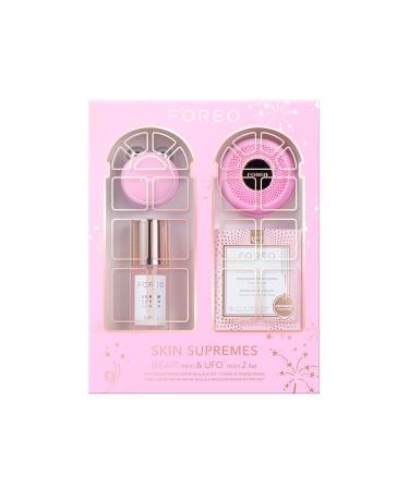 FOREO Skin Supremes Holiday Gift Set BEAR mini + UFO mini 2 + UFO masks