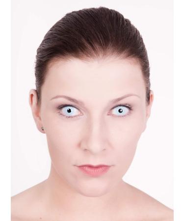 Buy Annual Light Blue Prescription Contact Lenses - -3.0 Diopters | Perfect for Halloween Carnival & Party - Buy Online on GoSupps.com