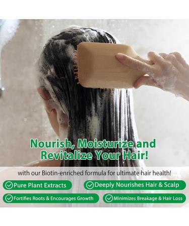 Batana Shampooing base de plantes romarin huile d'argan et oignon biotine 300 ml 300 ml (Lot de 1) - Buy Online on GoSupps.com