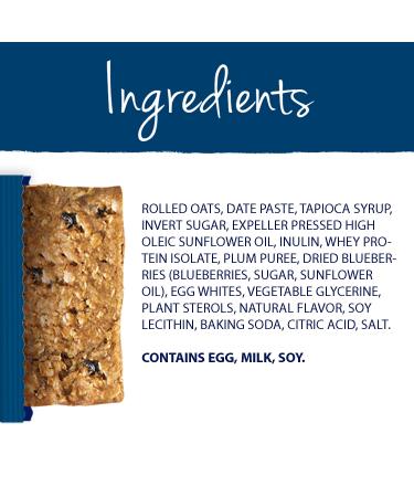 Corazonas Heartbar Blueberry Oatmeal Square 1.76 oz (Pack of 12) - Healthy Snack Option - Buy Online on GoSupps.com
