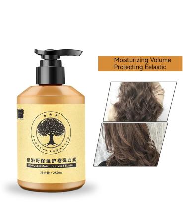 Hydrating Styling Cream for Damaged Curly Hair | Long-lasting Volume & Elasticity | Moisture & Care with Elastin - Buy Online on GoSupps.com