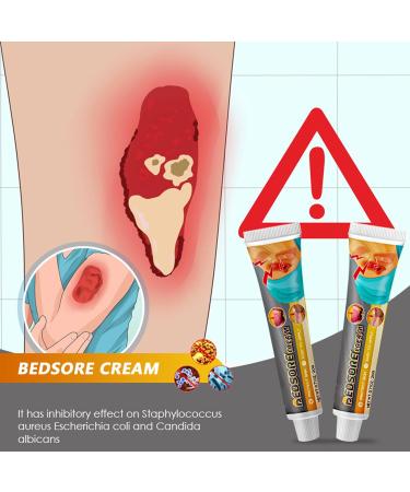 Bedsore Cream Pressure Sore Relief Cream Bedsore Wound Care Bed Sore Cream Fast Acting 2 * 20g 2*20g - Buy Online on GoSupps.com