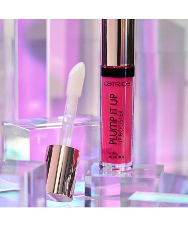 Catrice Plump It Up Lip Booster 080 - Pink Glossy Vegan Lip Gloss | Cooling & Coloring Effect | 3.5ml - Alcohol & Paraben Free No Microplastics - Buy Online on GoSupps.com