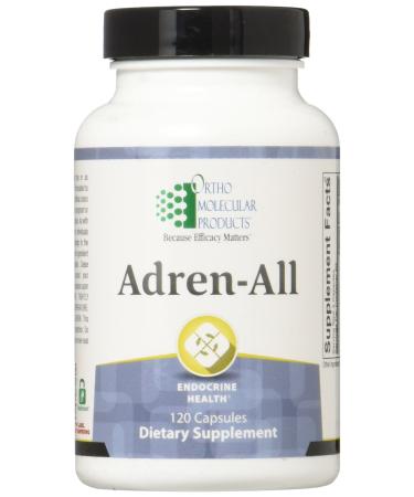 Ortho Molecular Products Adren-All Capsules, 120 Count 120 Count (Pack of 1)