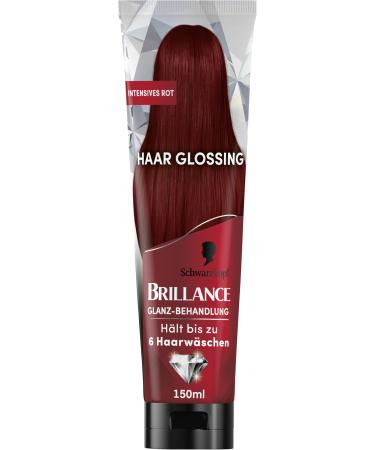 BRILLANCE Traitement de la brillance des cheveux Rouge intense 150 ml