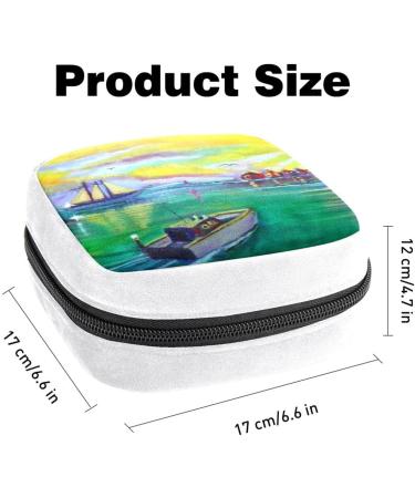 GIAPB Period Pad Storage Bag with Landscape Art | Color3134 - Buy Online on GoSupps.com