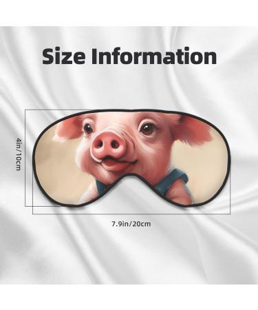 SSIMOO Naughty Pigs Baby Sleep Mask - Adjustable Breathable & Fashionable Eye Mask for Kids' Comfort | International Shipping Available - Buy Online on GoSupps.com