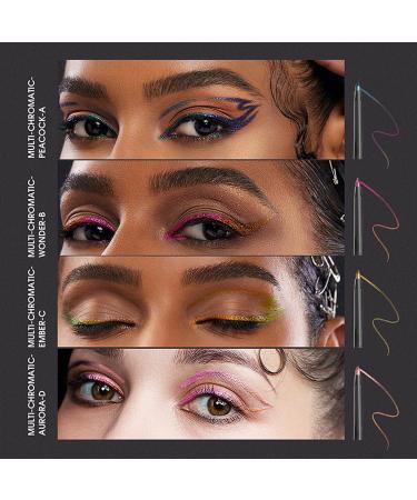 BIOKUSY Chameleon Metallic Multichrome Eyeliner Pencil - Waterproof Peacock A Shade - Buy Online on GoSupps.com