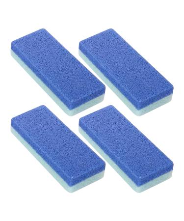 Pierre Ponce Pour Pieds | Kit de 4 Pierres Ponce limination des Peaux Mortes - ponge Ergonomique de Nettoyage pour Talons et R paration Peau Dure Utilisation Spa Hommes Femmes Maison Voyage Douche