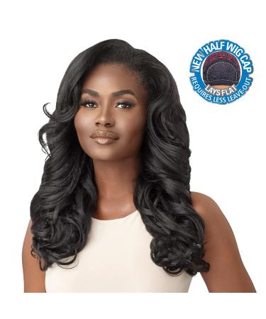 Outre Neesha H304 Half Wig in Jet Black - Synthetic Quick Weave - Buy Online on GoSupps.com