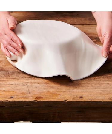 Funcakes Rollfondant Bright White - Easy to Use Smooth & Flexible Cake Decorating (Halal Kosher Gluten-Free) - 250g - Buy Online on GoSupps.com