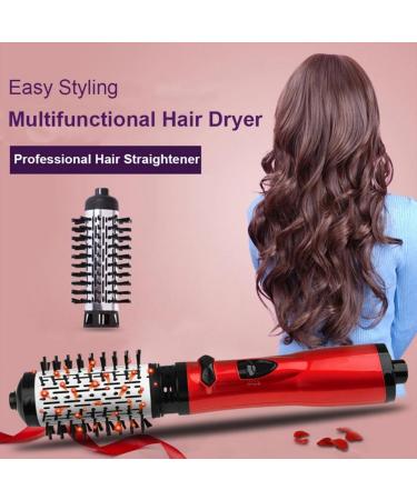 3-in-1 Hot Air Styler and 360 Rotating Hair Dryer for Dry Hair Curl Hair Straighten Hair Multitudet Hair Dryer Blow Dryer Brush for Styling and Frizz Control Negative Ionic Brush - Buy Online on GoSupps.com
