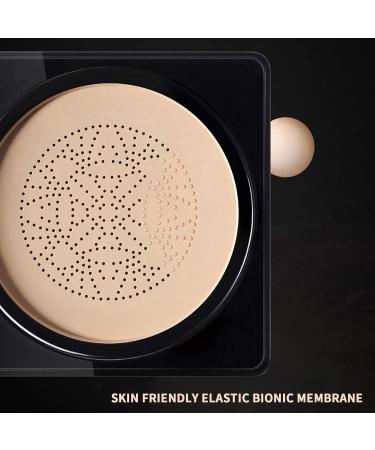 Mushroom Head Air Cushion CC Cream - Ivory White Foundation BB Cream & Moisturizing Concealer for Flawless Skin - International Shipping Available - Buy Online on GoSupps.com