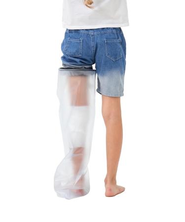 Waterproof Leg Shower Protection for Children | Reusable Silicone Plaster Cover | Bath & Shower Protection for Casts - Buy Online on GoSupps.com