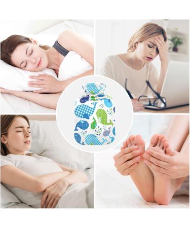 Whales Hot Water Bottle 2L - Pain Relief & Warmth for Feet & Bed | Heat & Cold Therapy - Buy Online on GoSupps.com