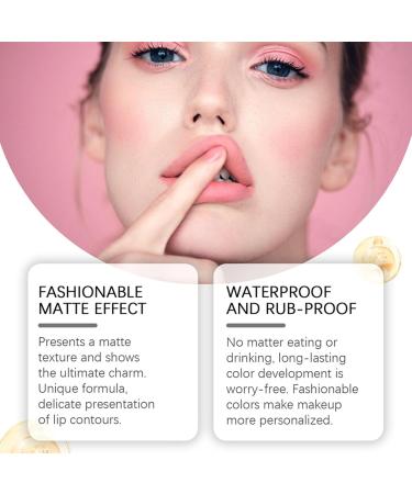 Genli Oil Balm Long Lasting Ignition Vivid Glaze Oil Balm Non Sticky Lip Balm Moisturizing Lipstick Set For Skin Tones - Buy Online on GoSupps.com