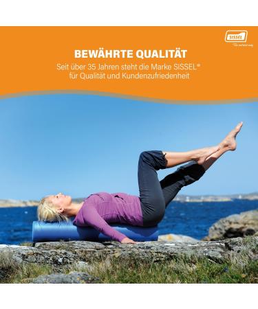 Sissel Pilates Roller PRO - Blue 90 cm | Fitness Rollers for Optimal Support | International Shipping Available - Buy Online on GoSupps.com