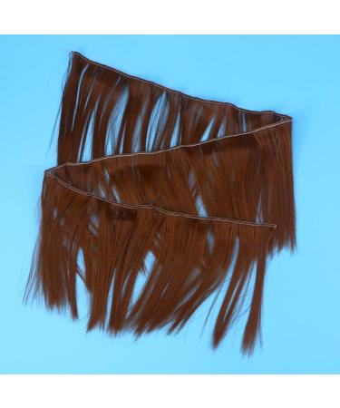 SUPVOX 12pcs Straight Hairpieces for Dolls - 100x15cm | Premium Quality Multi-Color Options Perfect for Every Doll - Buy Online on GoSupps.com