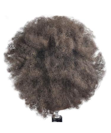 Styling Head for Afro Hair - 25cm 100% Real Hair | Professional Hairdresser Tool with Free Clamp - Shop Now! - Buy Online on GoSupps.com