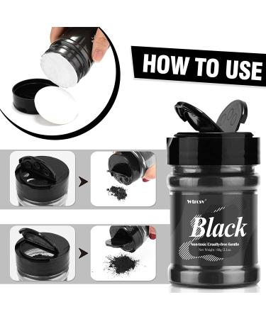 Black Mica Powder - 2.1 Ounces/ 60g - Natural Epoxy Resin Dye for Makeup, Art, Paint, Soap Making & Nails - Buy Online on GoSupps.com