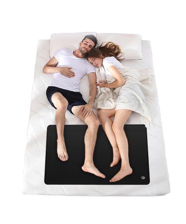 Grounding Mat Earthing Mat for Bed Grounding Therapy Balance Physical Health Improves Sleep Grounding Yoga Mat 60 x 90 cm