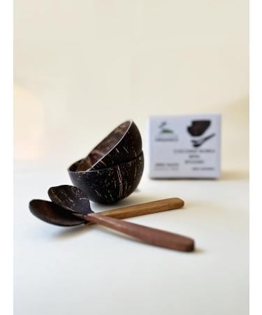 Virgin Island Organics Coconut Bowls and Spoons