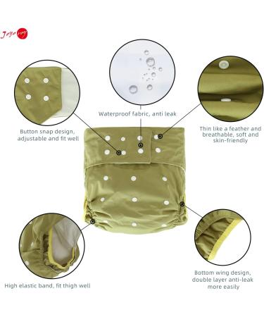Joyo Roy Adult Diaper Men's/Women's Incontinence Pants - Freesize Green - Buy Online on GoSupps.com
