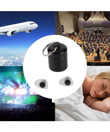 27dB Anti Noise Earplugs for Concerts & Festivals - Premium Hearing Protection with Gel & Filter Technology (Black - Buy Online on GoSupps.com