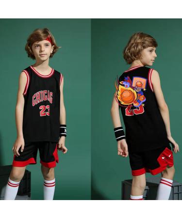 Shop Little Boys 2 Piece Sleeveless Basketball Jersey & Pants Set - 11 Years - Black - International Shipping Available - Buy Online on GoSupps.com