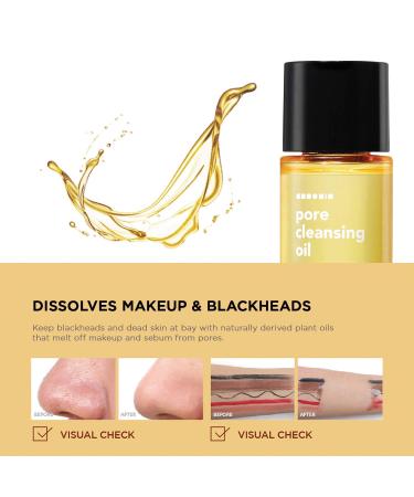 Hanskin Pore Cleansing Oil Trio Set - 30ml x 3 | Gentle Makeup Remover for Sensitive Skin - Buy Online on GoSupps.com