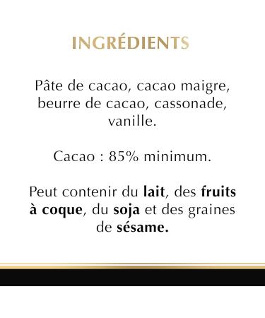 Lindt - 85% Cocoa EXCELLENCE Bar - Dark Chocolate 100g - Buy Online on GoSupps.com