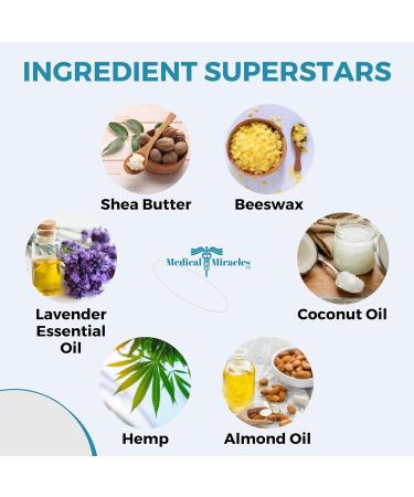 Medical Miracles 6000 MG Maximum Strength Healing Salve for Hips Joints Neck & Back - Premium Ingredients for Pain Relief - Buy Online on GoSupps.com