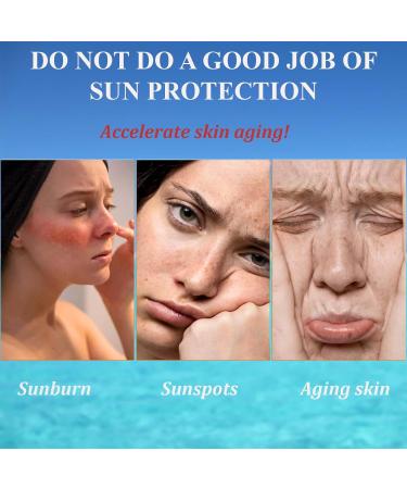 Trendyfave Sunscreen SPF 50+ Sun Cream For High Sun Protection Ultra Light UV Protetion Suncream Long-Lasting Anti-Sweat Anti-Eye Stinging Sensitive Skin Travel Size 50g - Buy Online on GoSupps.com