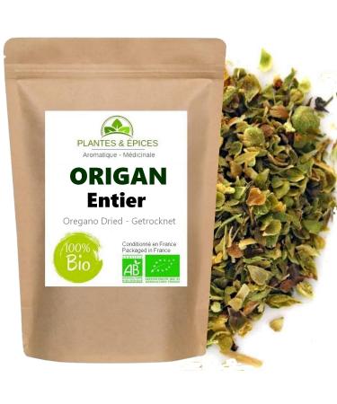 Plants & Spices - Organic Greek Oregano Herbs - Biodegradable Resealable Freshness Bag (100 g)