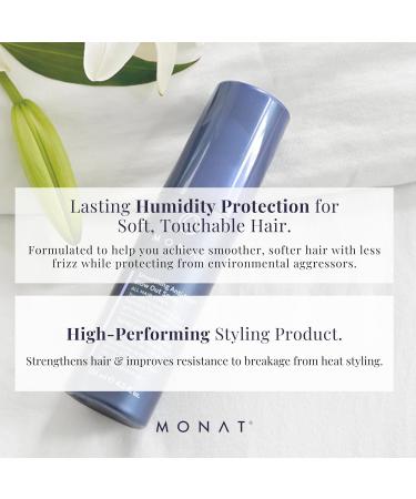 MONAT Smoothing Anti-Frizz Quick Dry Spray - Natural Nourishing Frizz Control and Heat Protection for Glossy Salon-Quality Blowouts - Buy Online on GoSupps.com