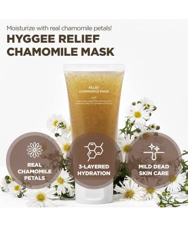 Relief Chamomile Mask | Soothing BHA Petal Mask for Gentle Exfoliation & Hydration | 3.21 fl. oz - International Shipping Available - Buy Online on GoSupps.com