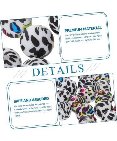 COHEALI 20pcs Silicone Round Bead Set for Baby Molar | Silica Gel | 1.5X1.5X1.5CM - Buy Online on GoSupps.com