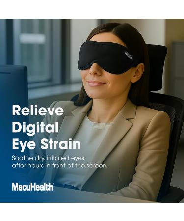 Macuhealth Triple Carotenoid Formula Eye Vitamins for Adults 90 Softgels (3-Month Supply) MacuMask Essential Moist Heat Eye Compress for Dry Eyes Blepharitis MGD & Digital Eye Strain - Buy Online on GoSupps.com