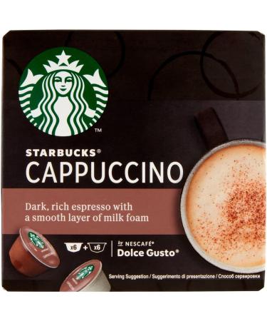 STARBUCKS Coffee Pods by Nescafe Dolce Gusto Pick Any 6 Packs from 7 Blends Including: Latte Cappuccino Espresso Caramel Grande and Many More - Buy Online on GoSupps.com