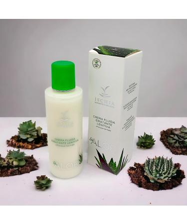ISB Soothing Hydrating Fluid Cream "Aloe Bio" 200 ml with Aloe Vera and Thermal Water from Ischia Island - Buy Online on GoSupps.com