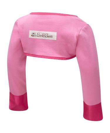 ScratchSleeves | Toddler Girls' Stay-On Scratch Mitts | Special Edition | Happy Pink | 9-12m 9-12 Months Happy Pink