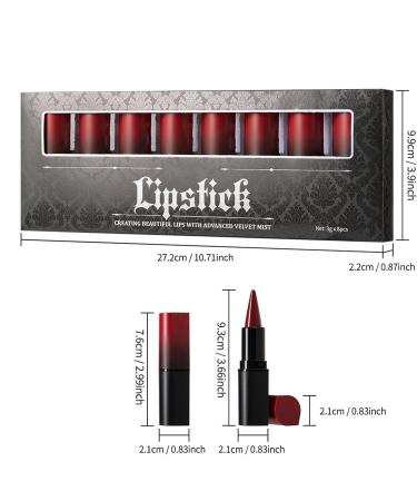8 Piece Lip Liner Set Vibrant Colors for Gradient Lips Long Lasting Waterproof Formula Highly Pigmented Lip Pots Easy to Manage and Shape - Buy Online on GoSupps.com