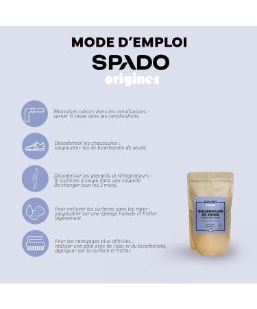 GLOSS - Baking soda powder - Degreases deodorises and sanitizes - 100% natural - 1 kg - Made in France - Buy Online on GoSupps.com