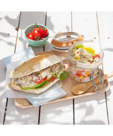 Alermon white tuna in natural Pointe de Penmarc'h the set of 6 boxes of 160g - Delivery in 2 to 3 working days from Brittany - Buy Online on GoSupps.com