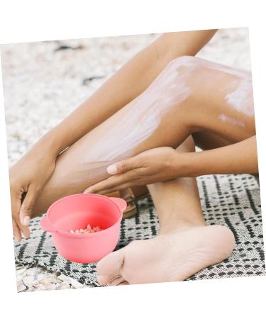 Coheali Silicone Wax Melting Bowl Collapsible Mixing Container & Home Wax Accessories | 13x11cm Pink - Buy Online on GoSupps.com