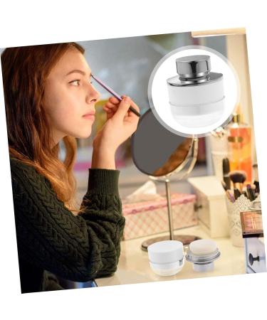 Healeved 2pcs Mushroom Head Loose Powder Box Makeup Case Body Powder Puff Loose Powder Case Blusher Plastic 1 g (Pack of 1) As Shown - Buy Online on GoSupps.com