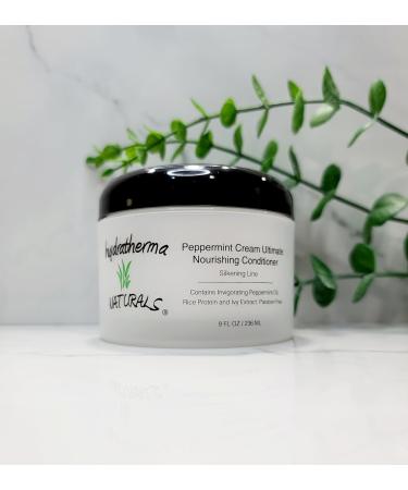 Hydratherma Naturals Peppermint Cream Ultimate Nourishing Conditioner 8 oz - Intense Moisture & Shine for All Hair Types - Buy Internationally - Buy Online on GoSupps.com
