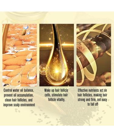 AIQIUSHA Organic Black Sesame Oil - 100% Pure Cold Pressed for Body Hair & Skin | Unrefined 60ML | Anti-Aging & Essential Oil - Buy Online on GoSupps.com