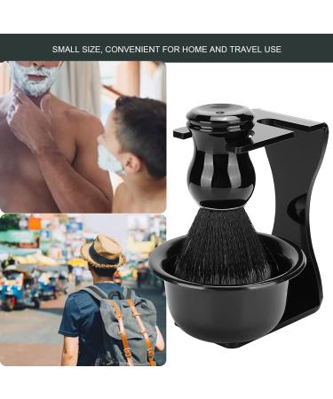 Premium Men's Shaving Brush Set | 3-Part Beard & Razor Holder | Perfect Gift for Father Husband & Friends - Buy Online on GoSupps.com